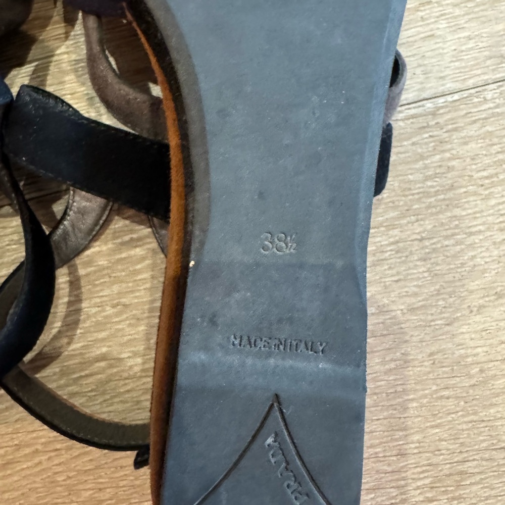 Prada Suede Slingback Sandals - Picture 6 of 6